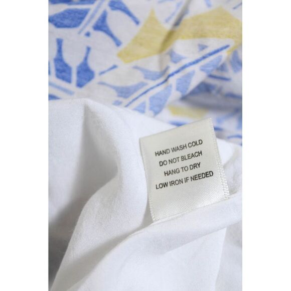 Eye Of The Needle Womens Off The Shoulder Button Up Maxi Dress White Size XS - Picture 6 of 6